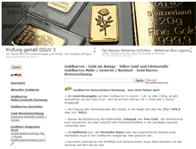 Tablet Screenshot of gold-barren.eu